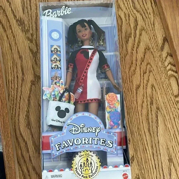 Mattel Other - NIB VTG Disney Favorites Barbie Theme Park Exclusive*box has damage from storage